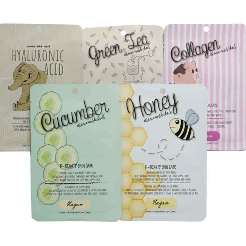 Hayan Cosmetics Facial Mask Skin Renewal Assorted 5 pack!